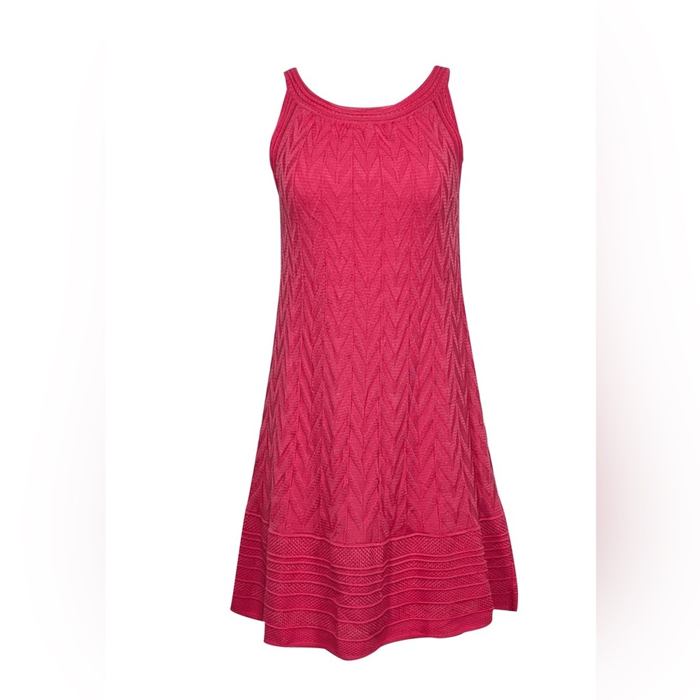 Missoni - Bright Pink Knit Tank Dress sz it 38